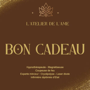 Carte cadeau l'atelier de l'ame